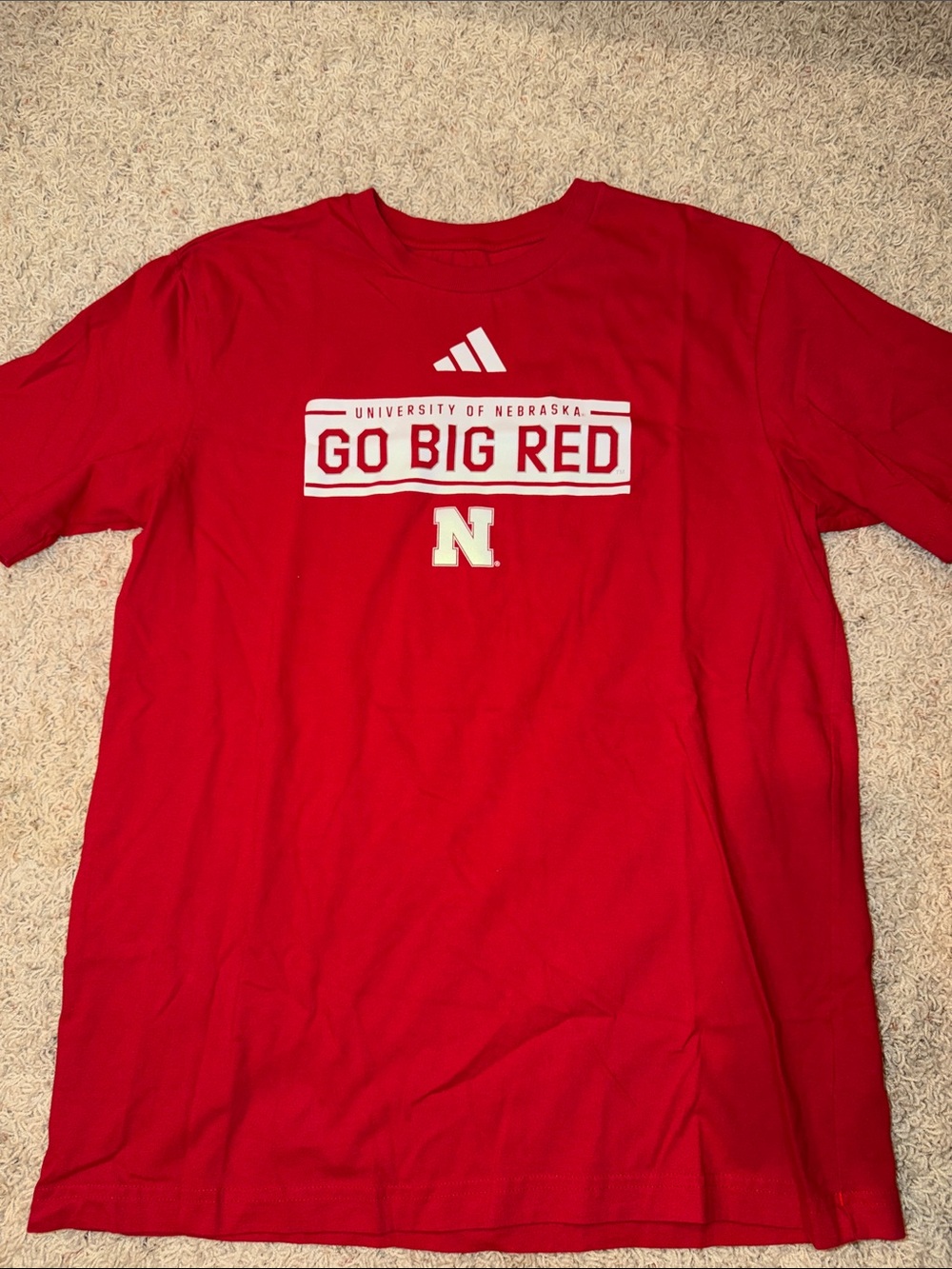 Oversized Men’s nebraska t-shirt